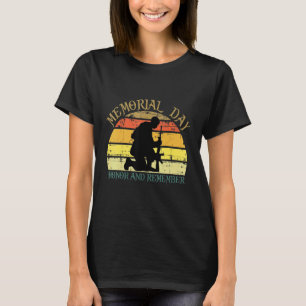 Camiseta Vitage Memorial Honra E Lembra-Se Da Força Armada