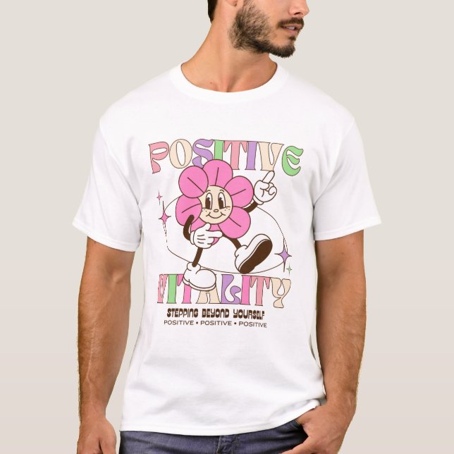 Camiseta Vitalidade positiva (Frente)