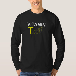 Camiseta Vitamina T Testosterona Criador de Portos Levantam
