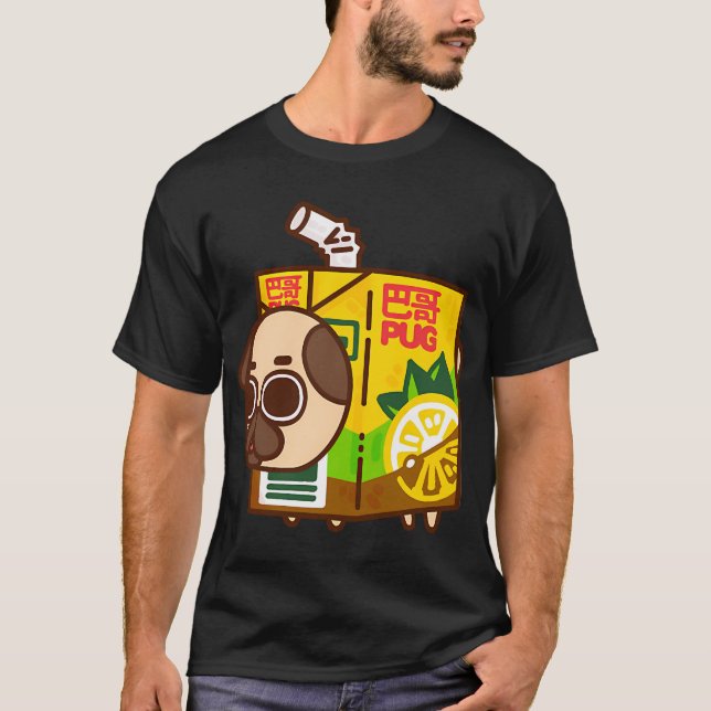 Camiseta VitaPug Puglie Limão (Frente)