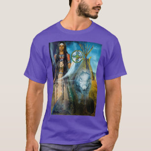 Camiseta vitela branca de búfalo