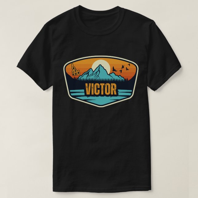 Camiseta Vitor, Idaho (Frente do Design)