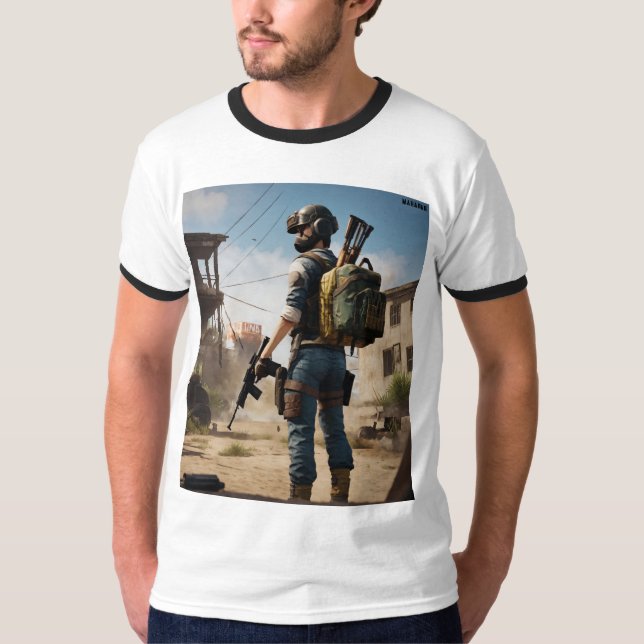 Camiseta "Vitória Aguarda: Eu Sou Vitor" (Frente)