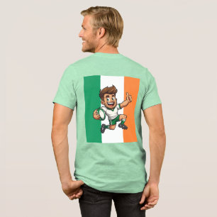 Camiseta Vitória com Polegar para Cima Espírito Irlandês de