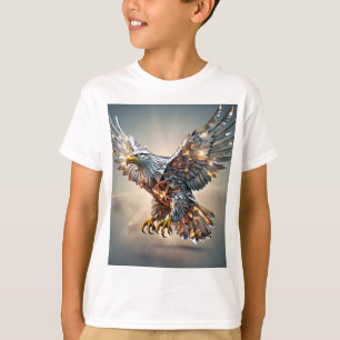 Camiseta Vitória de Celebração: Águia De Cristal Dinâmico E
