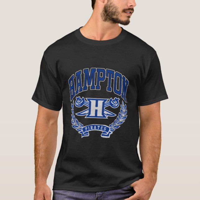 Camiseta Vitória de Hampton Pirates (Frente)