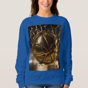 Camiseta Vitória do ouro: Netball é capturado em uma rede d