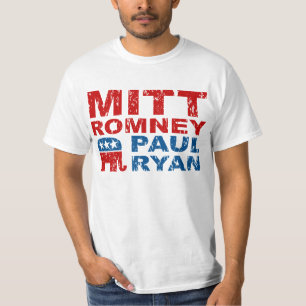 Camiseta Vitória do voto do funcionamento de Romney Ryan