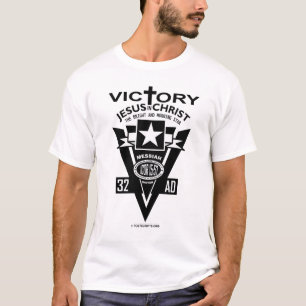 Camiseta Vitória em Jesus Cristo