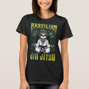 Camiseta Vitória no Rolamento de Pegada de Jiu-Jitsu - Medi