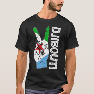 Camiseta Vitória Retroativa Dois Dedos Bandeira Djibouti Ba