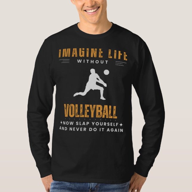 Camiseta Vitória sem vôlei: Coloque-se e Spike int (Frente)