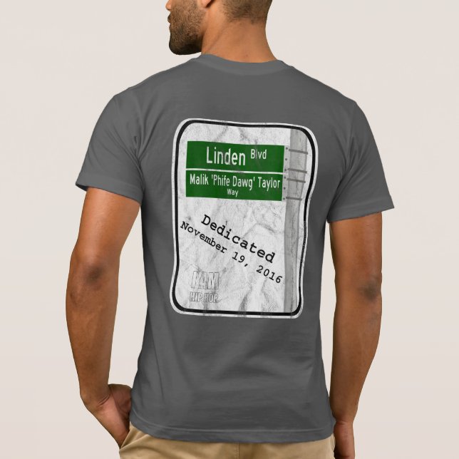 Camiseta Vitória sobre as ruas - maneira de Phife Dawg (Verso)