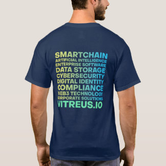 Camiseta VITREUS Camisa-T impressa (frente e verso) | MARIN
