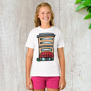 Camiseta Vitrine e Edifício de Escritórios