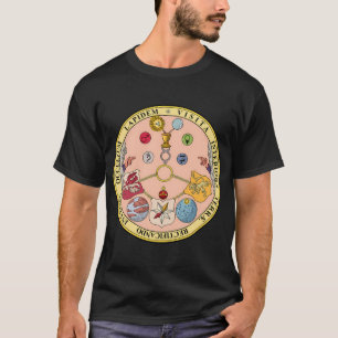 Camiseta Vitriol Rosicrucian Símbolos Secretos Alquimia