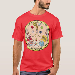 Camiseta VITRIOL Rosicrucian Símbolos Secretos Alquimia 1