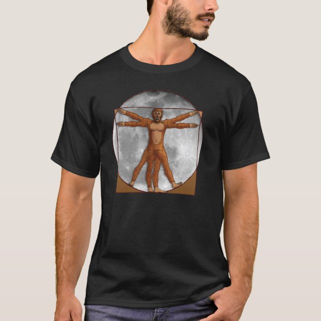 Camiseta Vitruvian Wolfman (Frente)