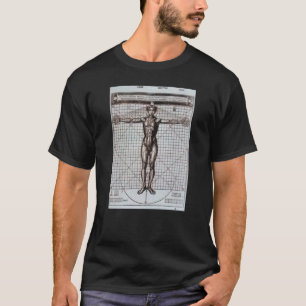 Camiseta Vitruviano: De architectura)
