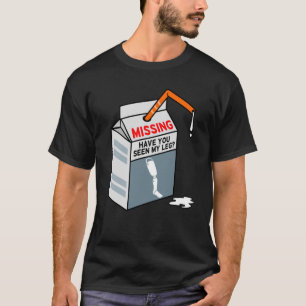 Camiseta Viu Minha Perna Divertida Amputee Prosética?