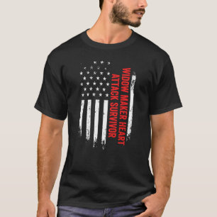 Camiseta Viúva Criadora de Ataque Cardíaco Sobrevivente B