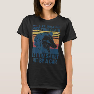 Camiseta Viva A Falso O Lixo Mortal É Atingido Por Um C