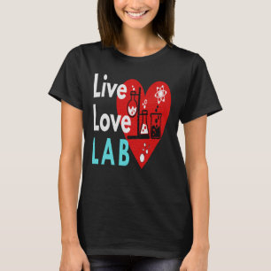 CAMISETA VIVA AME LAB - VIDA NO LAB 
