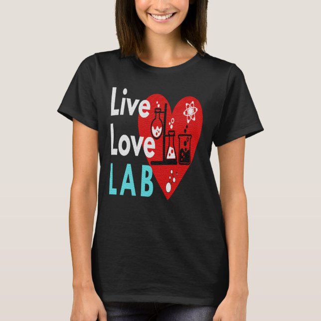 CAMISETA VIVA AME LAB - VIDA NO LAB  (Frente)