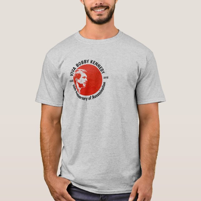 Camiseta Viva Bobby Kennedy (Frente)
