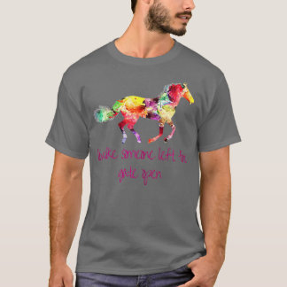 Camiseta Viva Como Alguém Deixou O Portão Aberto.