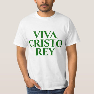 Camiseta Viva Cristo Rey Graphic T Shirt