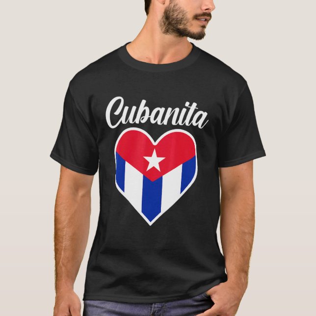 Camiseta Viva Cuba Libre Cubanita (Frente)