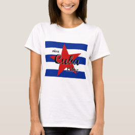 Camiseta Viva Cuba Libre, Havana, Fidel Castro, Che Guevara