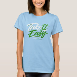 Camiseta Viva Fácil – Roupas de Rua Mínimas e Relaxadas Tip