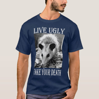Camiseta Viva Falso Sua Morte Engraçada Citações