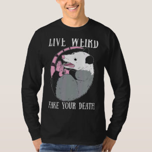 Camiseta Viva, Falso, Sua Morte Possum Morto Ogambm