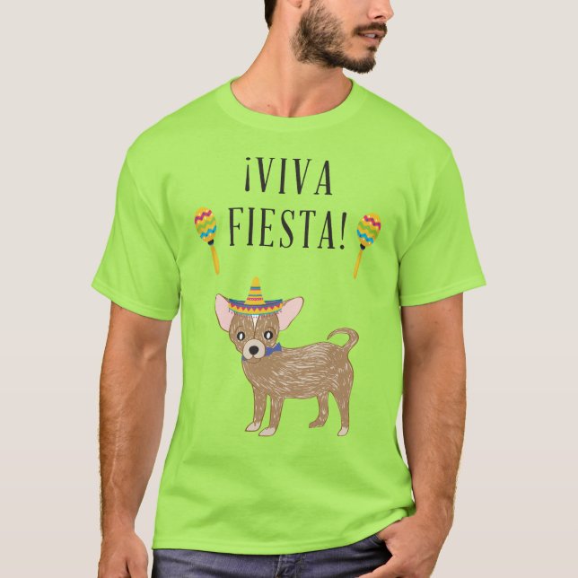 Camiseta Viva Fiesta Chihuahua (Frente)