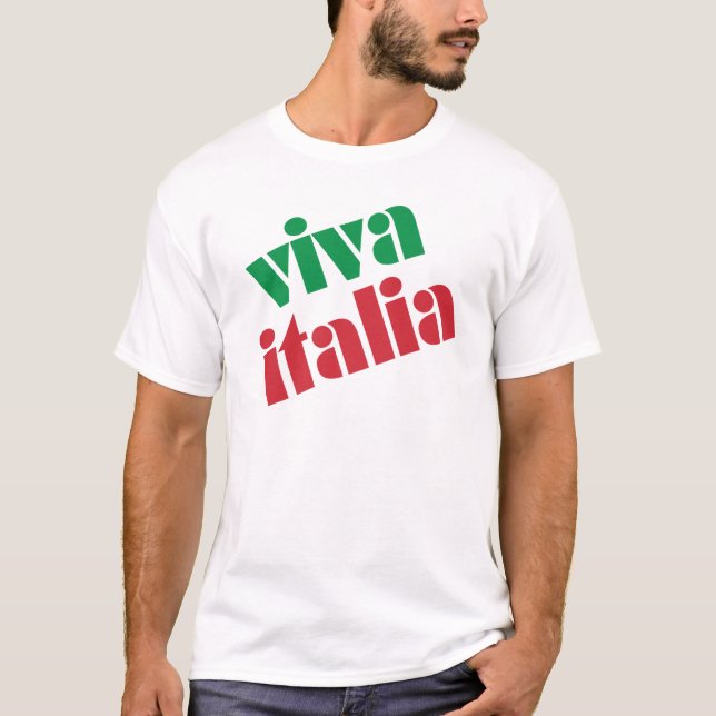 Camiseta Viva Italia (Frente)
