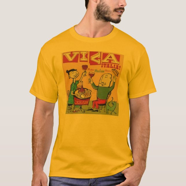 Camiseta Viva Italia! (Frente)