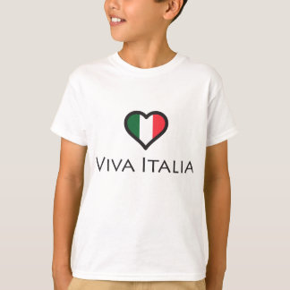 Camiseta Viva Italia - orgulho italiano