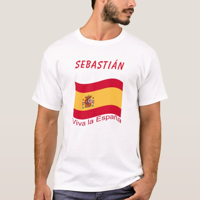 Camiseta Viva la España (Espanha) (Frente)