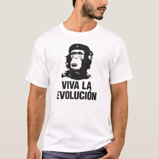 Camiseta viva la evolução