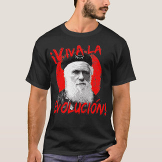 Camiseta Viva La Evolucion Darwin