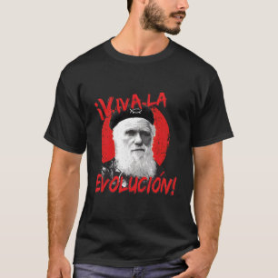Camiseta Viva La Evolucion Darwin