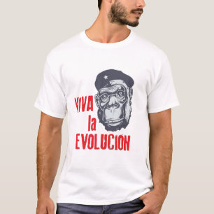 Camiseta "Viva la Evolucion" (Longa Evolução Ao Vivo).