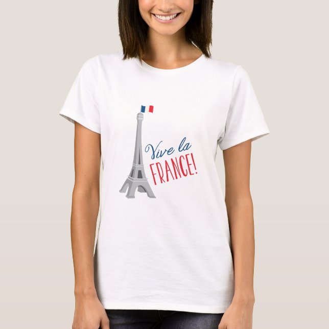Camiseta Viva La France (Frente)