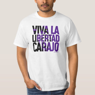 Camiseta Viva La Libertad Carajo Javier Milei Remera Shirt