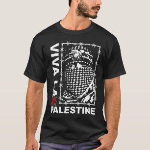 Camiseta Viva La Palestine   Salvar Gaza   Palestina livre