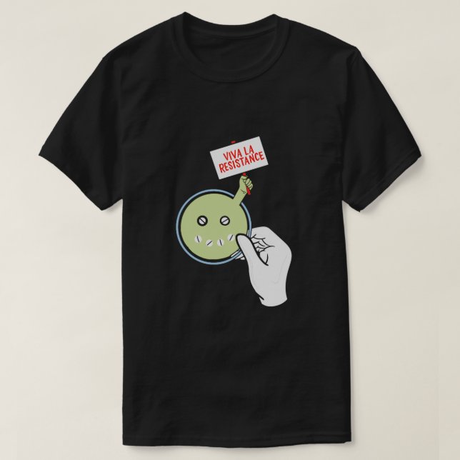 Camiseta Viva la Resistance (Frente do Design)