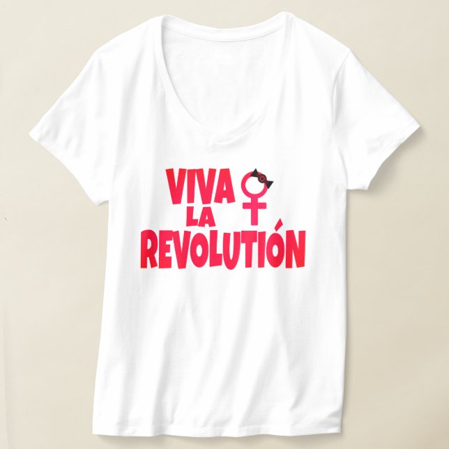 Camiseta Viva La Revolution (Postura )